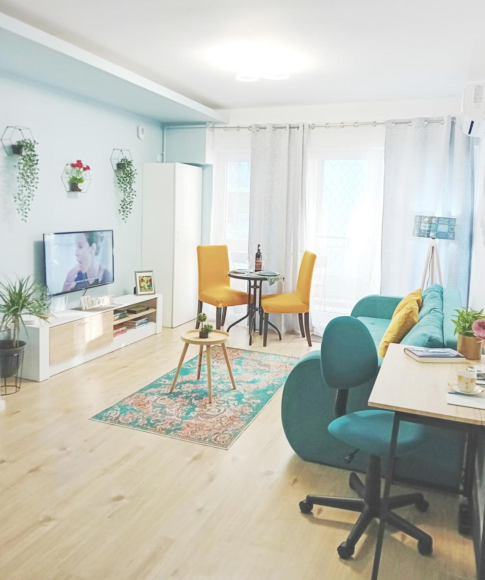 Sunshine - New & Quiet 1Br Apt, Business Area, Close To Airport, Highway A3, Subway Bucureşti Eksteriør bilde